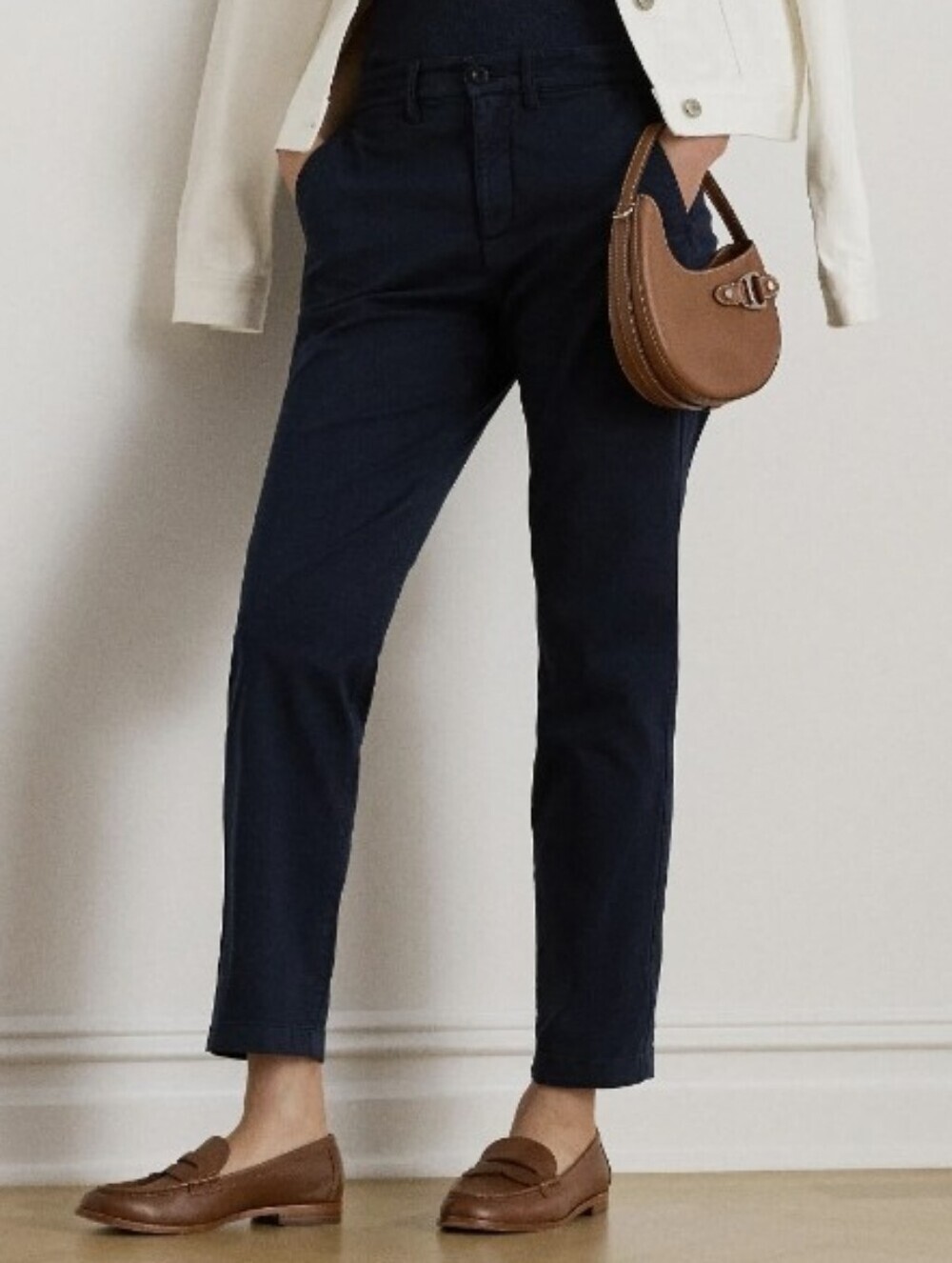 Lauren Ralph Lauren Navy Chinos